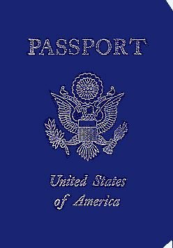 Passaporto statunitense, esempio.